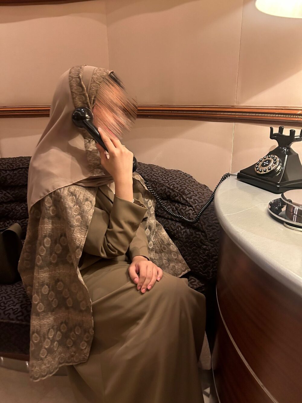 Beige Abaya